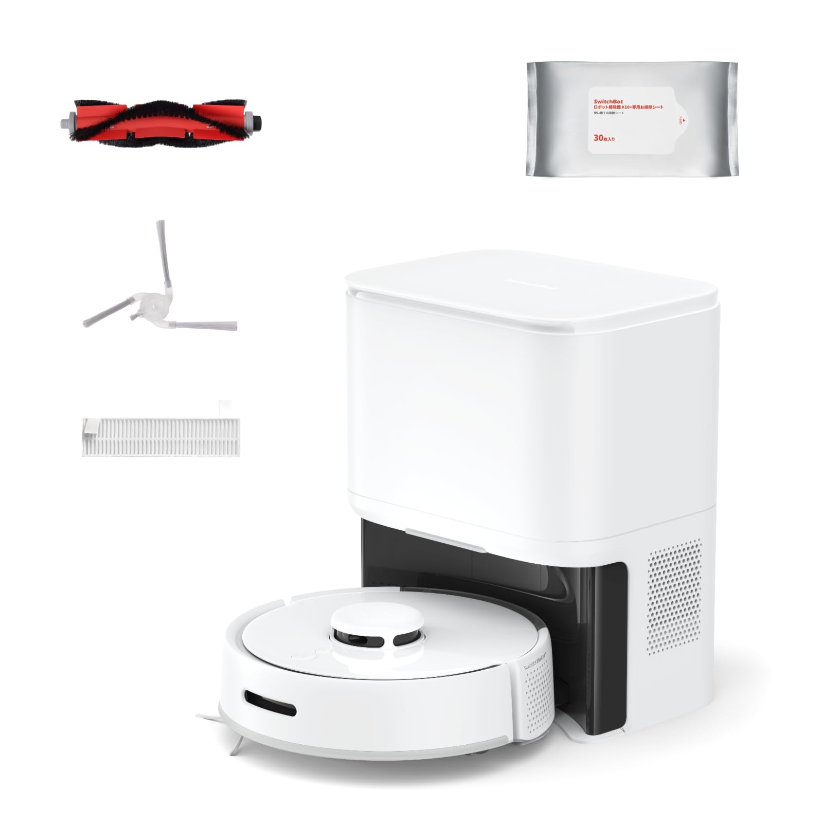 Switchbot ロボット掃除機 K10+ / 1年分アクセサリーセット